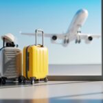 Reisebeginn mit Nikotinsalz Liquid am Flughafen
